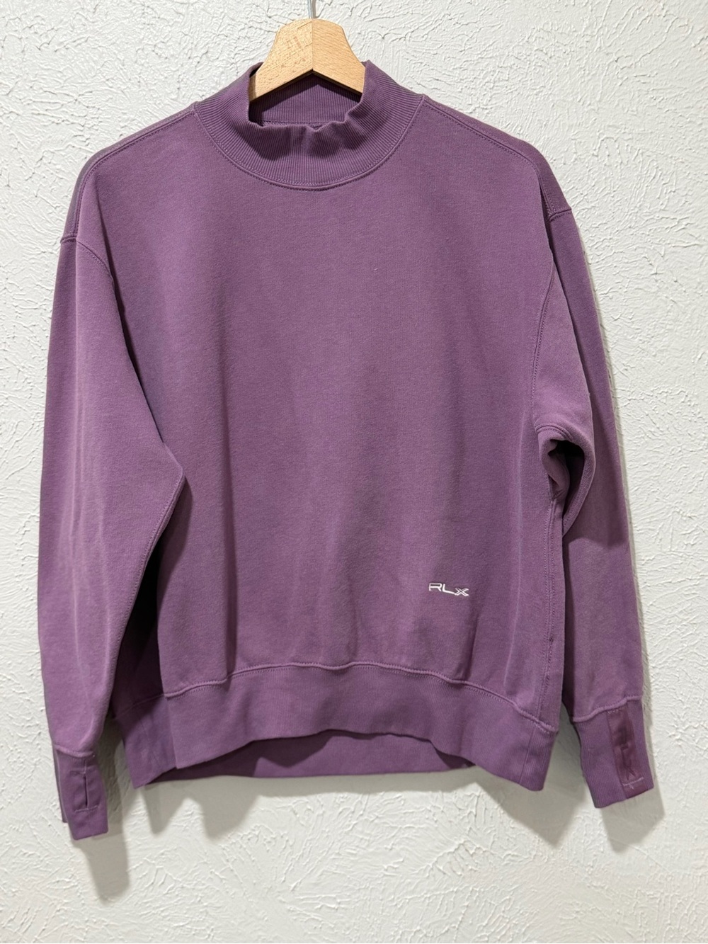 Ralph Lauren RLX Lavender Crewneck Pullover